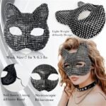 Hotsvibe Cat Costume for Women Adjustable Cat Face Mask SM Fun Game - Image 3