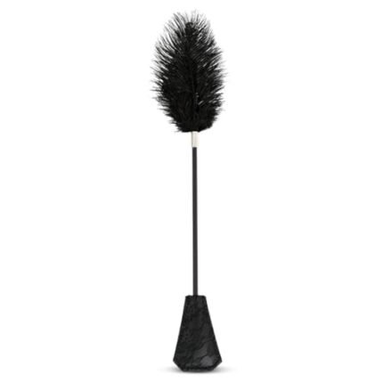 Hotsvibe Feather Tickler for BDSM Play Faux Feather Tickler Crop French Tickler