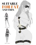 Hotsvibe Sex Bondage BDSM Kit Restraints Adult SM 6PCS Sets Sex Toys for Couples- Black - Image 7