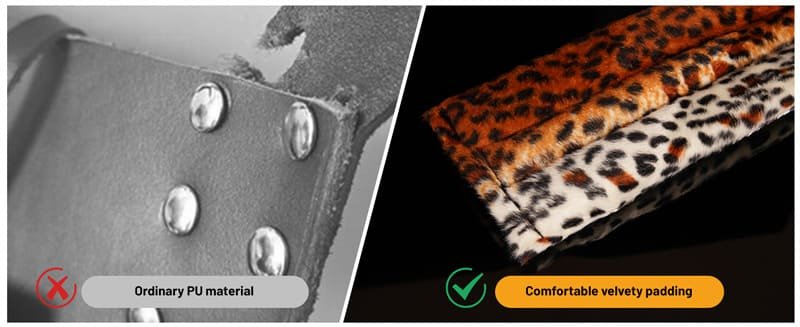 Leopard Print Door Sex Swing BDSM Bondage Slave Set Adjustable Shoulder Strap