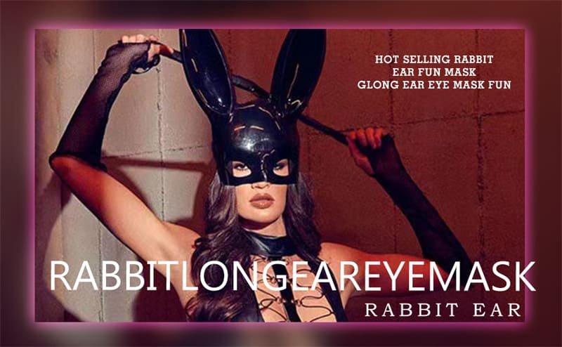 Masquerade Mask Leather Rabbit Masks for Night Club Cocktail Cosplay Bunny Masks 6 Masquerade Mask Leather Rabbit Masks for Night Club Cocktail Cosplay Bunny Masks