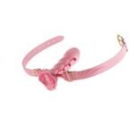 Rose Shape Ball Gag Multi-Section Adjustable Open Mouth Gag Bondage Gear Silicone Gag